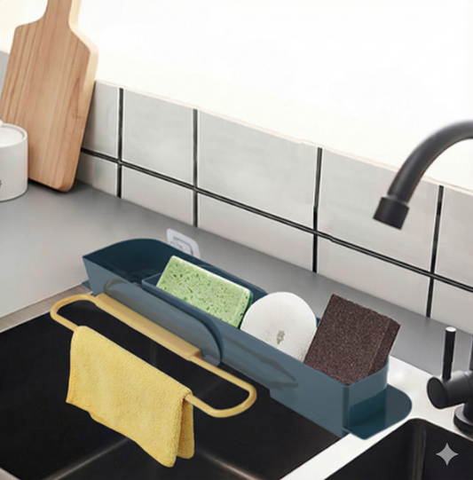 Escurridor Extensible Pro (Organizador 2 en 1)