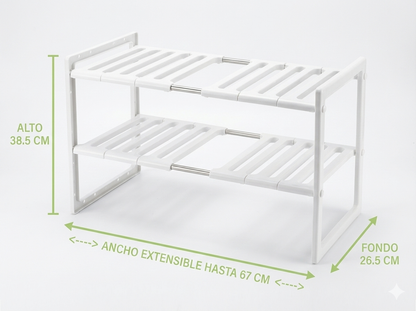 Organizador Bajo Fregadero PRO™ (Extensible y Ajustable)